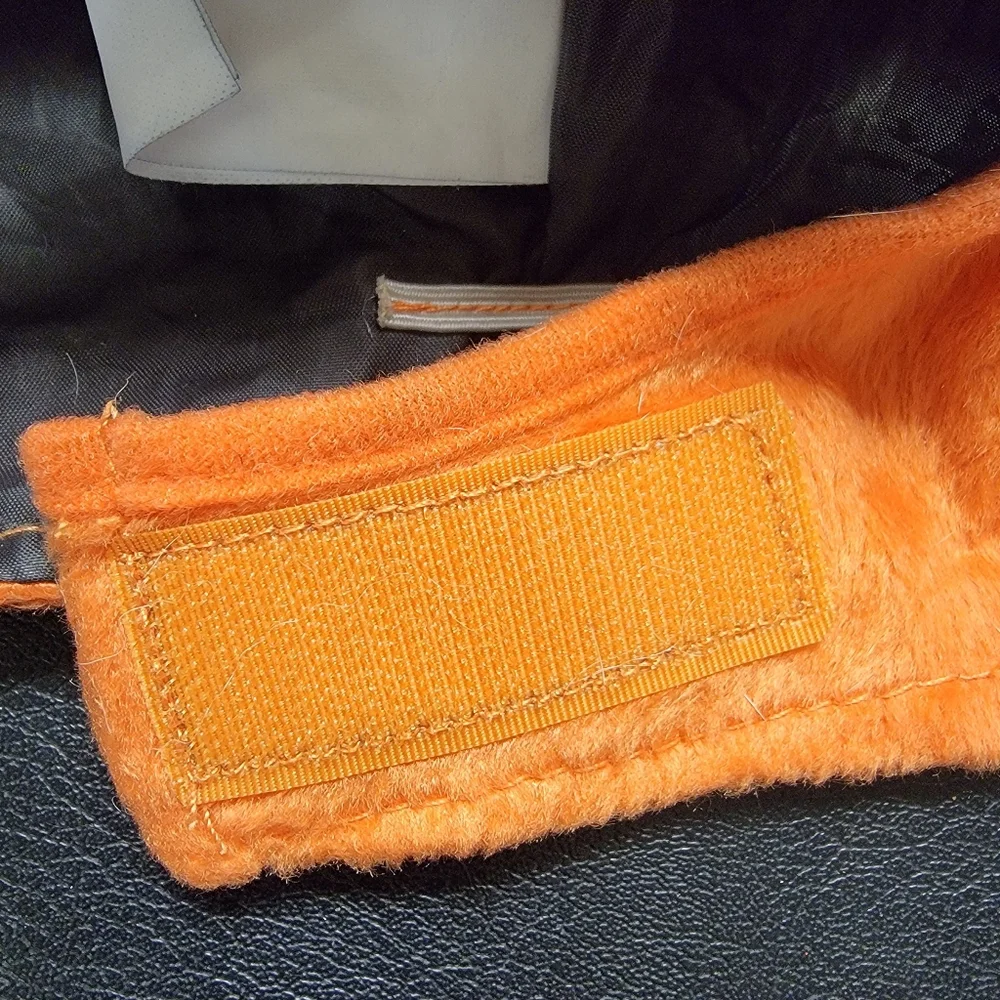 Plush Pumpkin Halloween Dog Pet Costume Hat Collar Set 🎃